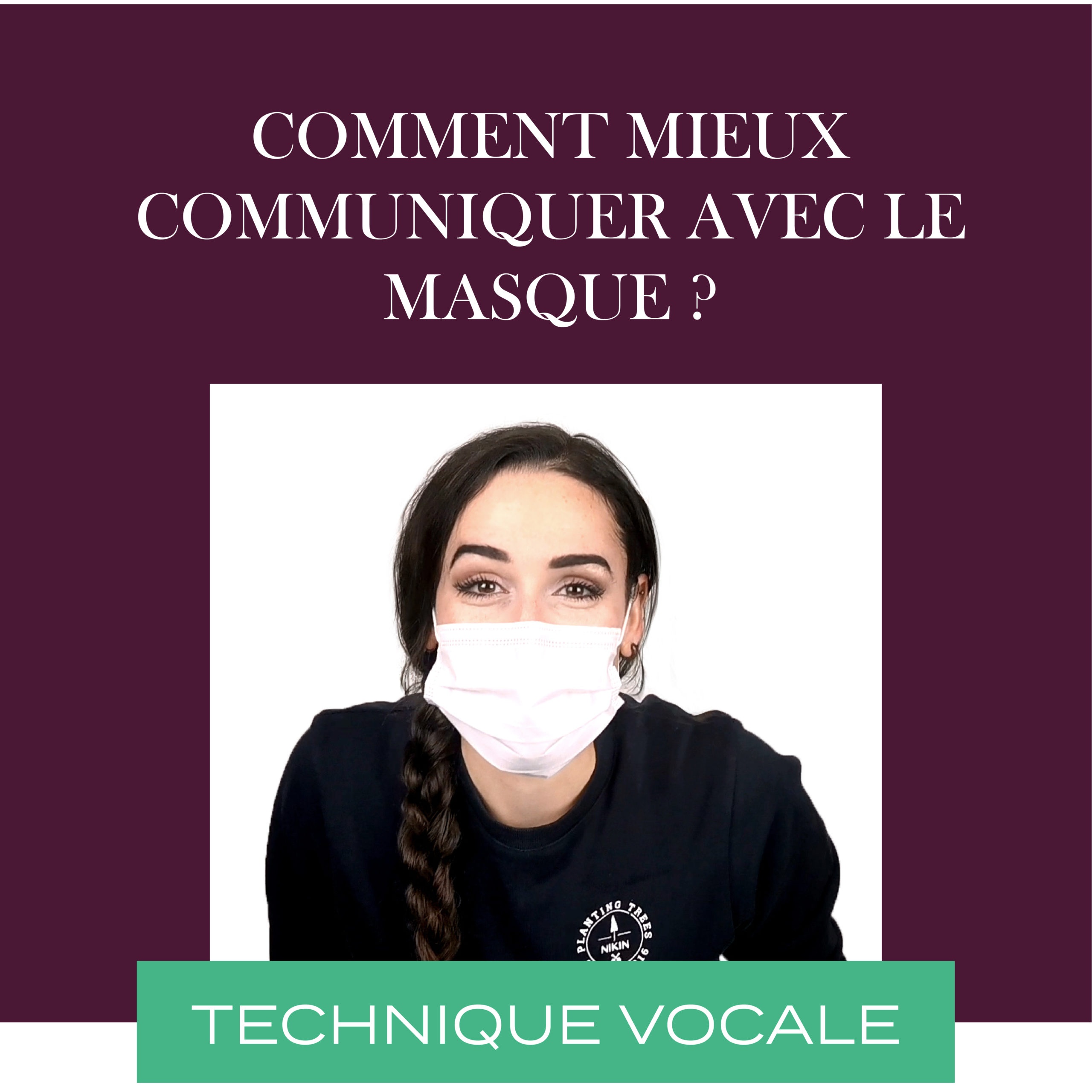 communiquer avec le masque